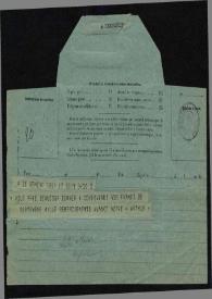 Portada:Telegrama dirigido a G. Astruc.  , 30-09-1905