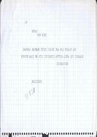 Portada:Telegrama dirigido a Hurat, 30-01-1969
