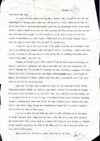 Portada:Carta dirigida a Aniela y Arthur Rubinstein. Filadelfia (Pensilvania), 15-10-1954