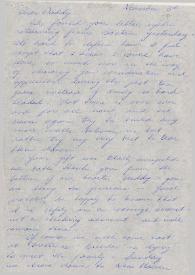 Portada:Carta dirigida a Arthur Rubinstein. Chicago, Illinois (Estados Unidos), 03-11-1959