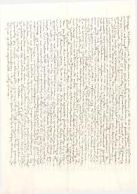 Portada:Carta dirigida a Aniela Rubinstein, 18-05-1952