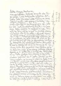 Portada:Carta dirigida a Aniela Rubinstein. Oshkosh (Wisconsin), 09-01-1956