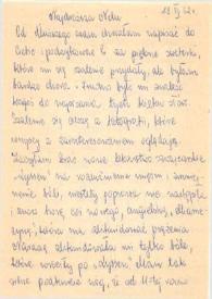 Portada:Carta dirigida a Aniela Rubinstein, 18-06-1962