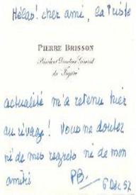 Portada:Tarjeta dirigida a Arthur Rubinstein, 06-12-1957