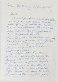 Portada:Carta dirigida a Aniela y Arthur Rubinstein. Venecia (Italia)