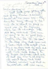 Portada:Carta dirigida a Aniela Rubinstein. Beverly Hills (California), 04-06-1953