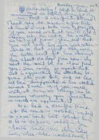 Portada:Carta dirigida a Aniela Rubinstein. Beverly Hills (California), 15-06-1953