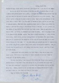 Portada:Carta dirigida a Aniela Rubinstein. Beverly Hills (California), 29-04-1955