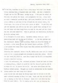 Portada:Carta dirigida a Aniela Rubinstein. Nueva York, 28-09-1958