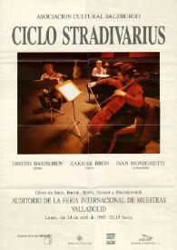 Portada:Asociación Cultural Salzburgo : Ciclo Stradivarius