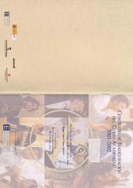 Portada:Concierto Inauguración del Curso Académico 2001-2002