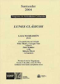 Portada:Lunes clásicos Santander 2004