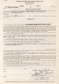 Portada:Contrato entre Arthur Rubinstein y Civic Concert Service Inc. para un concierto