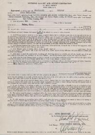 Portada:Contrato entre Arthur Rubinstein y Civic Service Concert, Inc. para un concierto