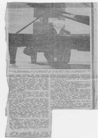 Portada:Fotografía de Arthur Rubinstein al piano. Artículo de Arthur Rubinstein