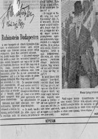 Portada:Rubinstein Budapesten