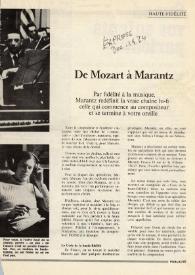 Portada:De Mozart à Marantz