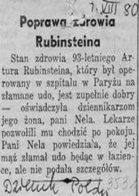 Portada:Poprawa zdrowia Rubinsteina (Rubinstein)