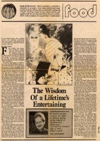 Portada:The Wisdom of a Lifetime's Entertaining