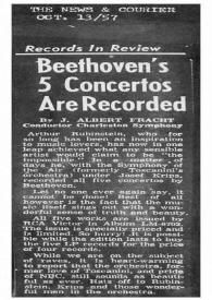 Portada:Beethoven's 5 concertos are recorded
