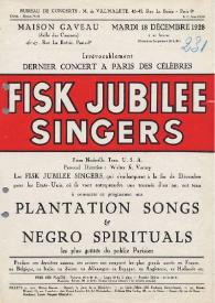 Portada:The Fisk Jubilee Singers from Nashville, Tennessee