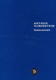 Portada:Arthur Rubinstein : Gala Concert