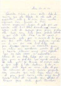 Portada:Carta dirigida a Aniela Rubinstein. Alora, Málaga (España), 20-12-1971