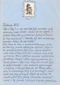 Portada:Carta dirigida a Aniela Rubinstein. Varsovia (Polonia), 10-10-1961