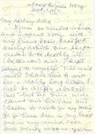 Portada:Carta dirigida a Aniela Rubinstein, 03-09-1953