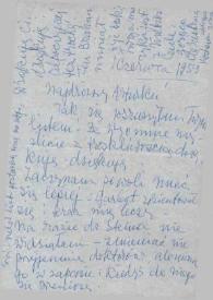 Portada:Carta dirigida a Arthur Rubinstein. Nueva York, 01-06-1959