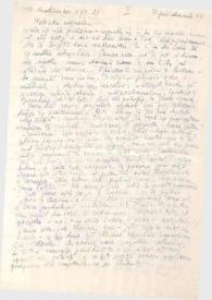 Portada:Carta dirigida a Aniela Rubinstein, 31-10-1944