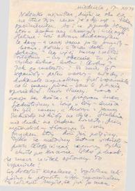 Portada:Carta dirigida a Aniela Rubinstein, 17-12-1944