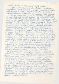 Portada:Carta dirigida a Aniela Rubinstein, 11-10-1945