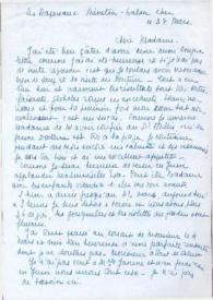 Portada:Carta dirigida a Aniela Rubinstein. Les Rapereaux (Francia)