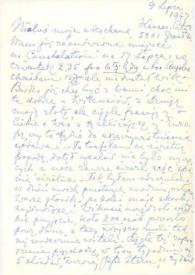Portada:Carta dirigida a Aniela Rubinstein. Kansas City (Missouri), 09-07-1947
