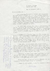 Portada:Carta dirigida a Aniela Rubinstein. Londres (Inglaterra), 13-04-1989