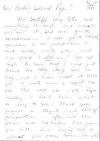 Portada:Carta dirigida a Arthur Rubinstein. New Haven, Connecticut (Estados Unidos), 18-05-1967