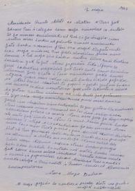 Portada:Carta dirigida a Aniela Rubinstein, 07-05-1963