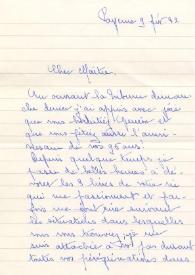Portada:Carta dirigida a Arthur Rubinstein, 09-02-1982