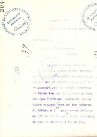 Portada:Carta de Rubén Darío a SEDANO, Julio