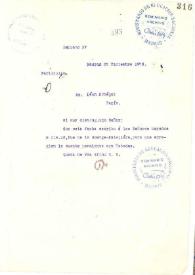 Portada:Carta de Rubén Darío a ECHÉGUT, Léon