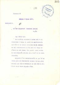 Portada:Carta de Rubén Darío a Menéndez y Acebal, Alejandro