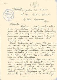 Portada:Carta de Jaramillo Arango, Rafael