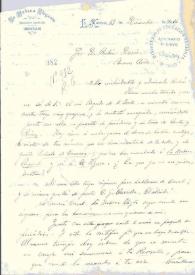 Portada:Carta manuscrita con membrete de La Habana Elegante Semanario Ilustrado