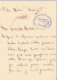 Portada:Carta de Valle-Inclán, Ramón María del