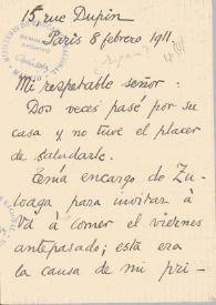 Portada:Carta de Cervigón, Cayetano