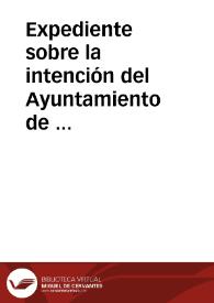 Portada:Expediente sobre la intención del Ayuntamiento de Córdoba de derribar la puerta del Osario de aquella ciudad