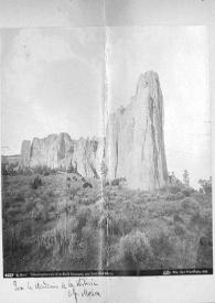 Portada:Fotografía de un paisaje de El Morro: The inscription rock of the Early Spaniards, near Zuni, New Mexico