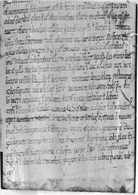 Portada:Fotografía (parte inferior) de las actas del Concilio Nacional de Burgos de 1117