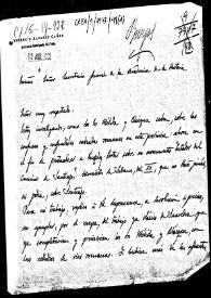 Carta en la que se solicita un ejemplar del trabajo de Eduardo Saavedra para completar un estudio en curso sobre calzadas romanas en la provincia de Burgos.